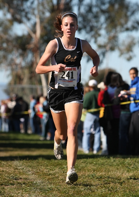 NCS XC D1 Girls-002.JPG - 2009 North Coast Section Cross Country Championships, Hayward High School, Hayward, California